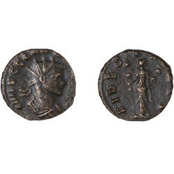 Moneda Imperio Romano Antoniniano Claudio II 268-269 d.C. Moneda Imperio Romano Antoniniano Claudio II 268-269 d.C.