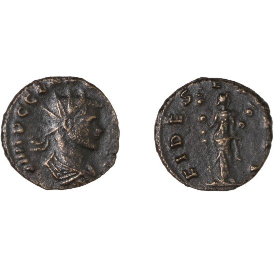 Moneda Imperio Romano Antoniniano Claudio II 268-269 d.C.