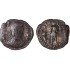Moneda Imperio Romano Maiorina imitativa Graciano después de 379 d.C.