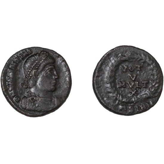 Moneda Imperio Romano Centenional Valentiniano I 364 d.C.