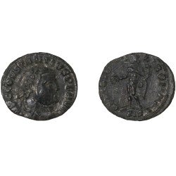 Moneda Imperio Romano ¼ de Follis Constancio I 305 d.C. Moneda Imperio Romano ¼ de Follis Constancio I 305 d.C.