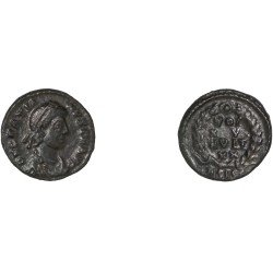 Moneda Imperio Romano ¼ de maiorina Graciano 381-383 d.C.