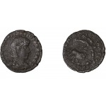 Moneda Imperio Romano Maiorina Constancio Galo 353-354 d.C.