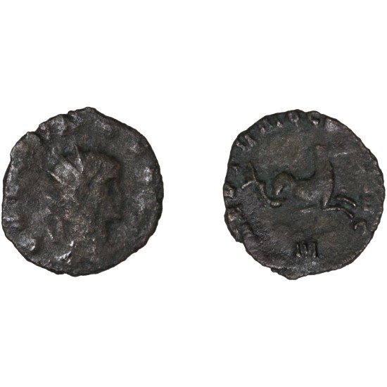 Moneda Imperio Romano Antoniniano Galieno 267-268 d.C. Moneda Imperio Romano Antoniniano Galieno 267-268 d.C.