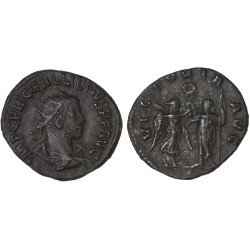 Moneda Imperio Romano Antioniniano Galieno 260 d.C. Moneda Imperio Romano Antioniniano Galieno 260 d.C.