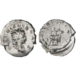 Moneda Imperio Romano Antoniniano Valeriano II 257-258 d.C. Moneda Imperio Romano Antoniniano Valeriano II 257-258 d.C.