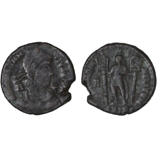 Moneda Imperio Romano Maiorina Constancio II 350 d.C.