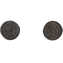 Moneda Imperio Romano Nummus Teodosio I 388-395 d.C.