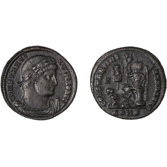 Moneda Imperio Romano Centenional Constantino I 328 d.C. Moneda Imperio Romano Centenional Constantino I 328 d.C.