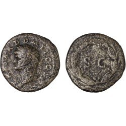 Moneda Imperio Romano As Domiciano 74 d.C.