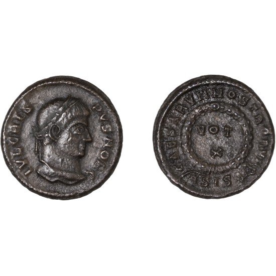 Moneda Imperio Romano Centenional Crispo 321-324 d.C. Moneda Imperio Romano Centenional Crispo 321-324 d.C.