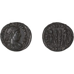 Moneda Imperio Romano Centenional Constantino II 333-336 d.C.
