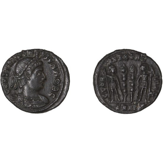 Moneda Imperio Romano Centenional Constantino II 333-336 d.C. Moneda Imperio Romano Centenional Constantino II 333-336 d.C.