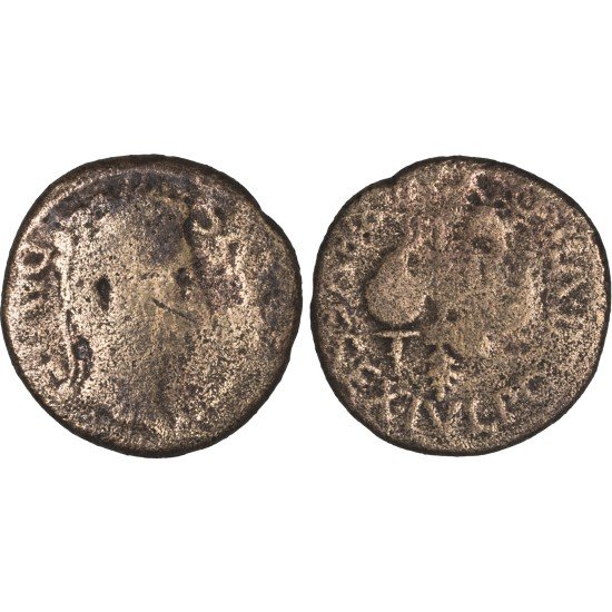Moneda Imperio Romano As Augusto 27 a.C. – 14 d.C. Moneda Imperio Romano As Augusto 27 a.C. – 14 d.C.
