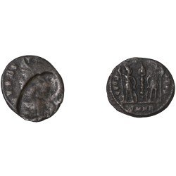 Moneda Imperio Romano Centenional Constantino I 336-337 d.C. Moneda Imperio Romano Centenional Constantino I 336-337 d.C.