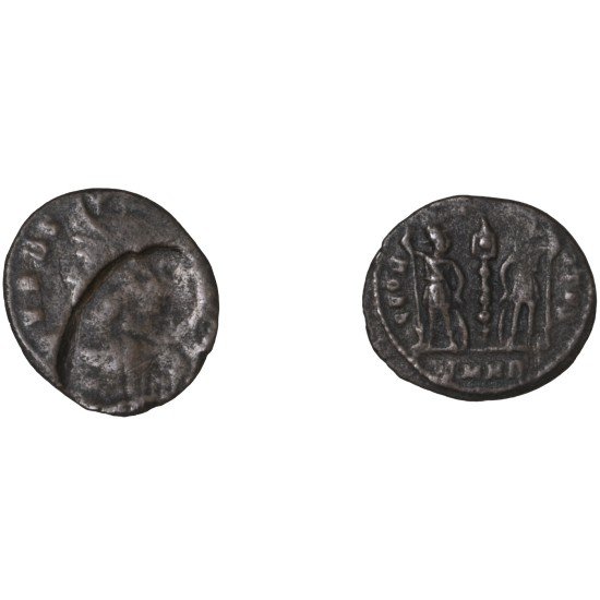Moneda Imperio Romano Centenional Constantino I 336-337 d.C. Moneda Imperio Romano Centenional Constantino I 336-337 d.C.