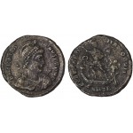 Moneda Imperio Romano Maiorina Graciano 383 d.C.