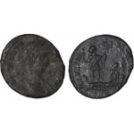 Moneda Imperio Romano Maiorina Constante 348-349 d.C. 