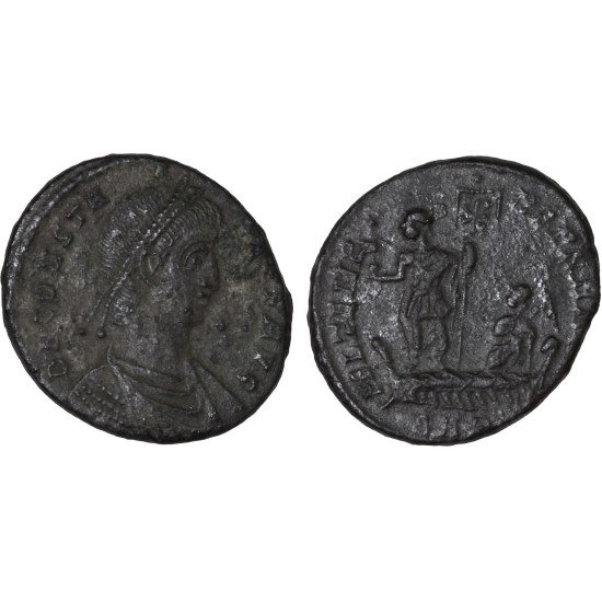 Moneda Imperio Romano Maiorina Constante 348-349 d.C. Moneda Imperio Romano Maiorina Constante 348-349 d.C.