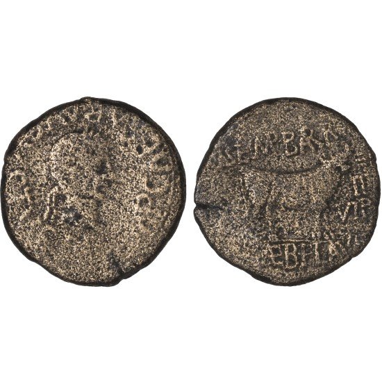Moneda Imperio Romano As provincial Augusto 2 a.C. – 14 d.C. Moneda Imperio Romano As provincial Augusto 2 a.C. – 14 d.C.