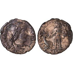 Moneda Imperio Romano Maiorina Graciano 379-383 d.C.