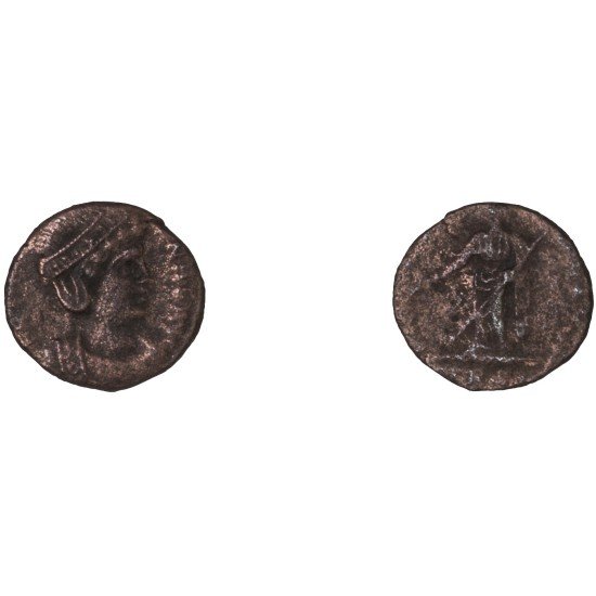 Moneda Imperio Romano Centenional Helena 337-340 d.C.