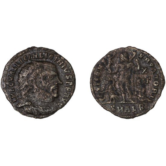 Moneda Imperio Romano Follis Licinio I 318-324 d.C. Moneda Imperio Romano Follis Licinio I 318-324 d.C.