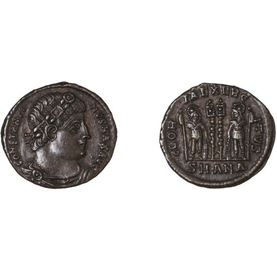 Moneda Imperio Romano Centenional Constantino I 330-335 d.C. Moneda Imperio Romano Centenional Constantino I 330-335 d.C.