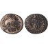 Moneda Imperio Romano Follis Constancio I 303-305 d.C.