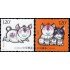 China 5597/98 2019 Año lunar del Cerdo MNH