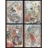 China 5606/09 2019 Clásicos de la literatura china Peregrinación al Oeste (III) MNH