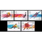 China 5770/74 2020 Juegos olímpicos de invierno en Pekín MNH China 5770/74 2020 Juegos olímpicos de invierno en Pekín MNH