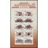 China 4240/44 2005 Lugares históricos de Taiwán Hoja con 2 series completas (10 valores) MNH