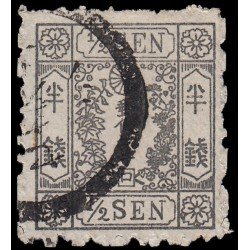 Japón Japan 35 1875 Con número de plancha Usado