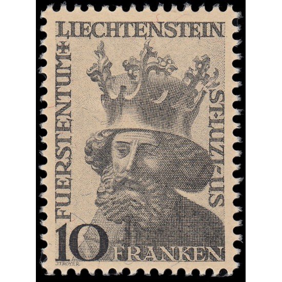 Liechtenstein 222 1946 Serie corriente Efigie de St. Lucien patrón del principado MNH Liechtenstein 222 1946 Serie corriente Efigie de St. Lucien patrón del principado MNH