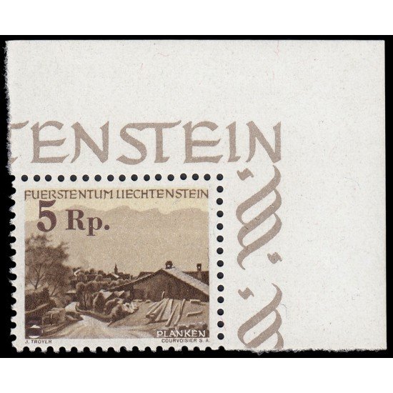 Liechtenstein 246 1949 Serie corriente MNH Liechtenstein 246 1949 Serie corriente MNH