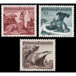 Liechtenstein 247/49 1950 Fauna III MNH