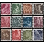 Liechtenstein 251/62 1951 Trabajos agrícolas MNH-MH