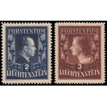 Liechtenstein 266/67 1951 Francisco José II y princesa Georgina MNH
