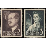 Liechtenstein 294/95 1955 Pareja principesca MNH-MH