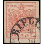 Österreich Austria 3 1850 Sello Postal Imperial y Real Usado Österreich Austria 3 1850 Sello Postal Imperial y Real Usado