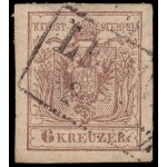 Österreich Austria 4 1850 Sello Postal Imperial y Real Usado Österreich Austria 4 1850 Sello Postal Imperial y Real Usado