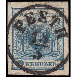 Österreich Austria 5 1850 Sello Postal Imperial y Real Usado Österreich Austria 5 1850 Sello Postal Imperial y Real Usado