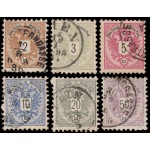 Österreich Austria 40/45 1883 Cifra en negro Usados