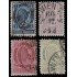 Österreich Austria 57/60 1890-96 Valor en Gulden Cifras en blanco Usados