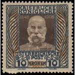 Österreich Austria 117 1908-13 60 aniv. del reinado de Francisco José I MH