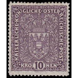 Österreich Austria 161 1916-18 Escudo de armas MH Österreich Austria 161 1916-18 Escudo de armas MH