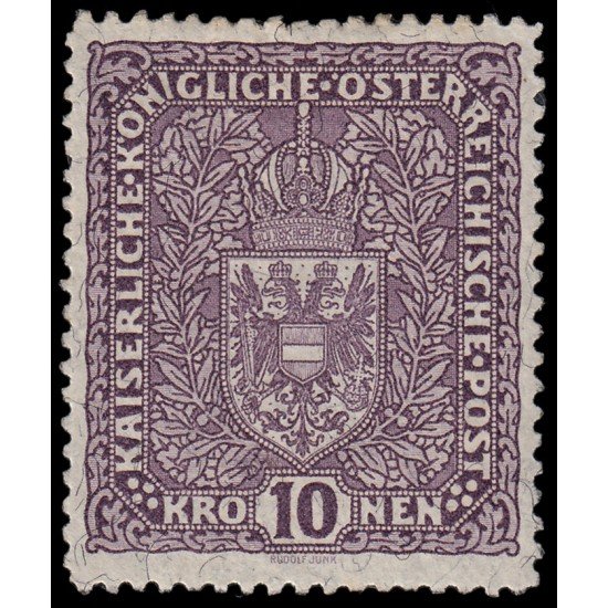 Österreich Austria 161 1916-18 Escudo de armas MH Österreich Austria 161 1916-18 Escudo de armas MH