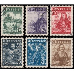 Österreich Austria 431/36 1933 Día de los católicos Usados