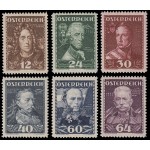 Österreich Austria 471/76 1935 Grandes líderes militares MNH Österreich Austria 471/76 1935 Grandes líderes militares MNH